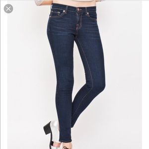 J BRAND Dark Rinse Skinny Jeans